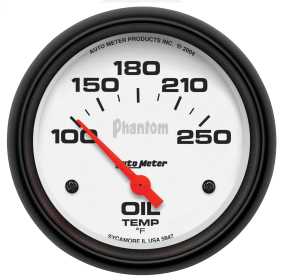 Phantom® Electric Oil Temperature Gauge 5847
